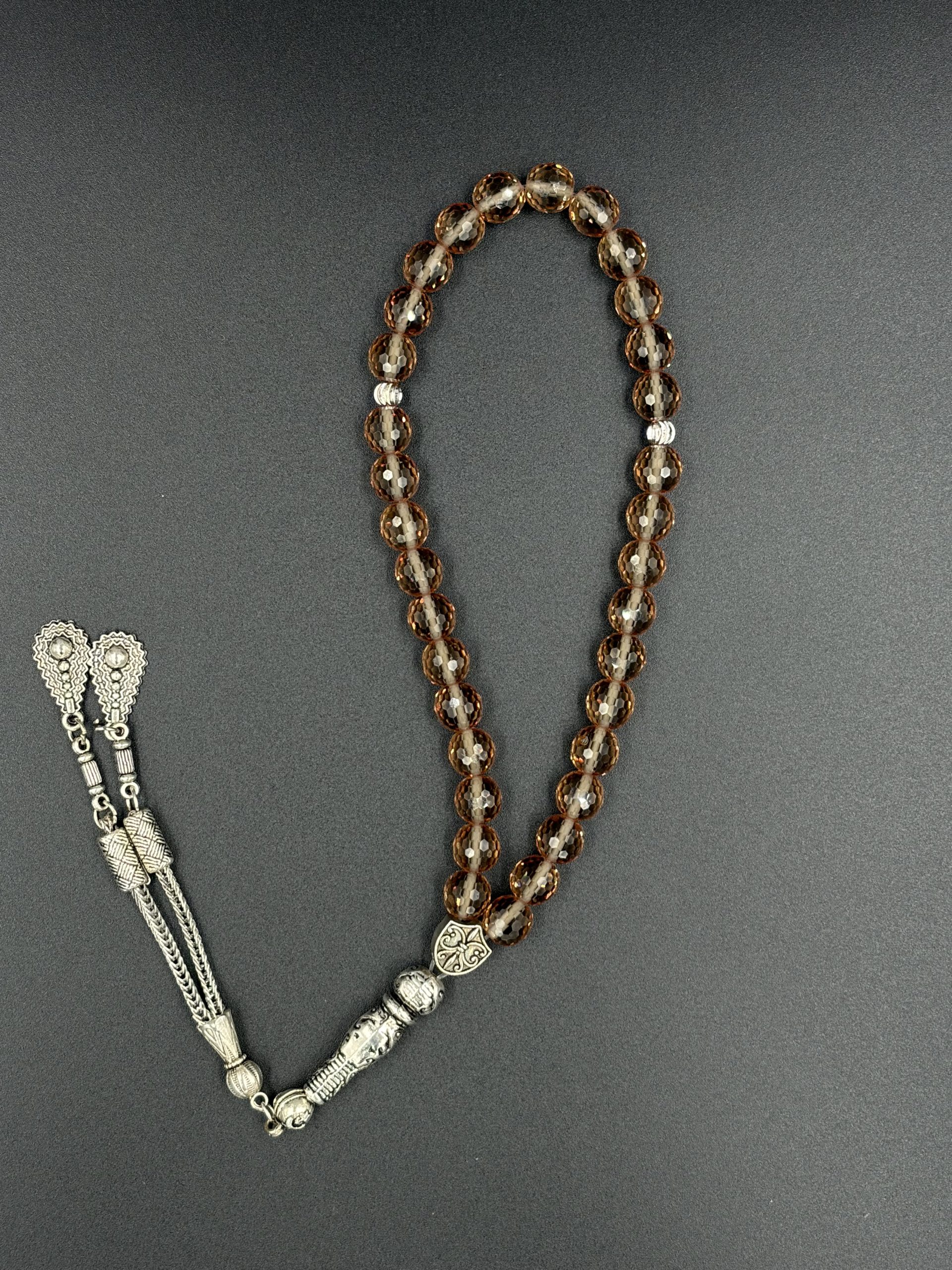 8 mm Zultanit Tesbih Faset Kesim (Labaratuvar Üretimi)