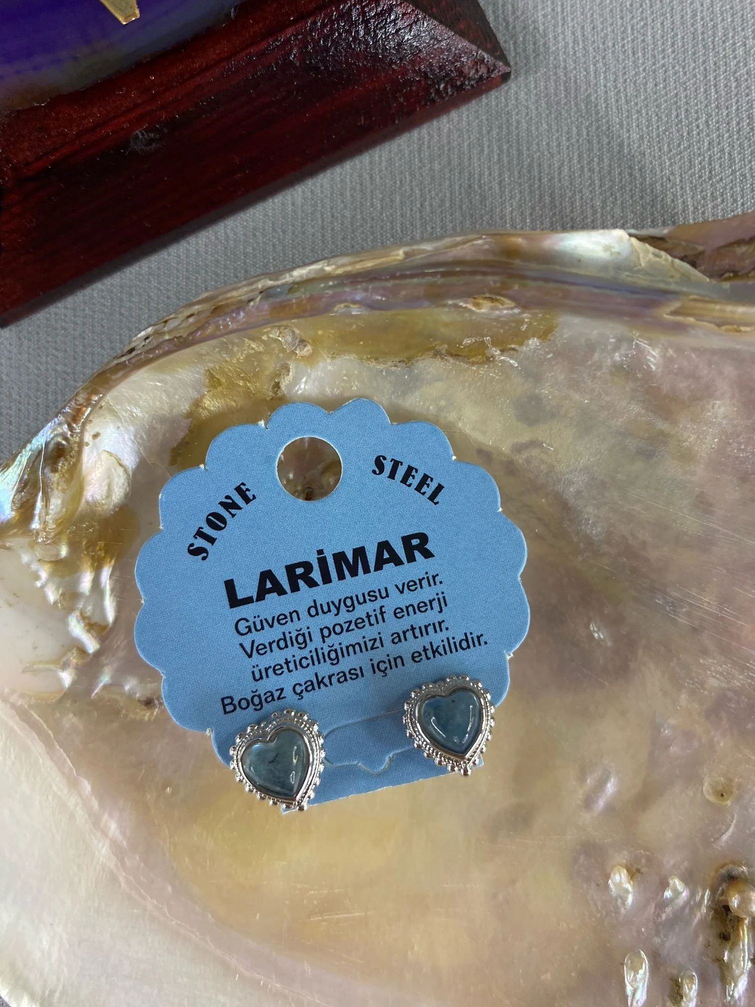 Larimar Küpe