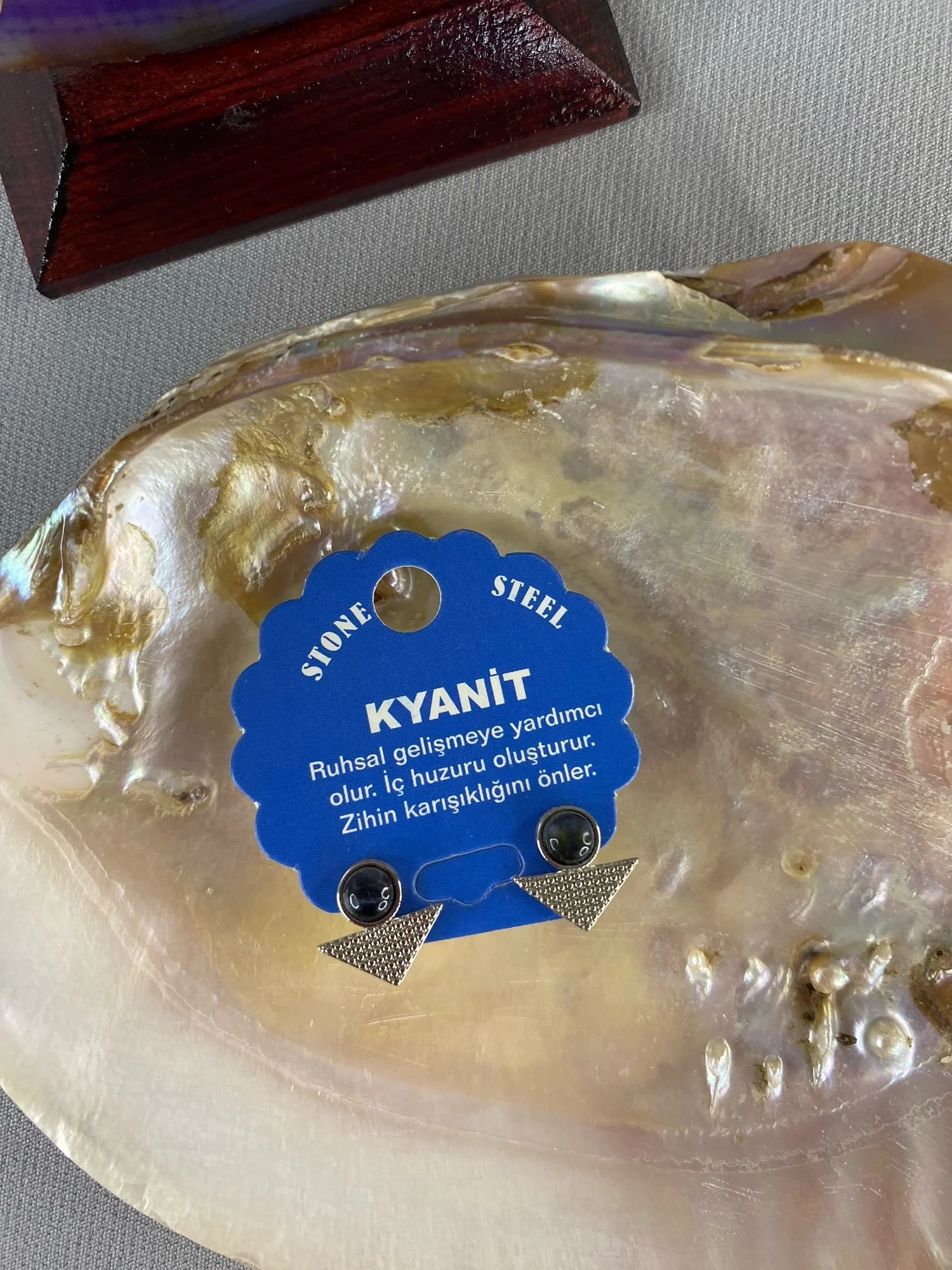Kyanit Küpe