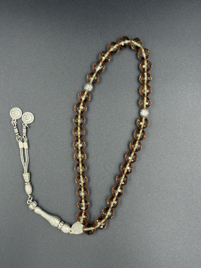 10 mm Zultanit Tesbih Faset Kesim (Labaratuvar Üretimi)