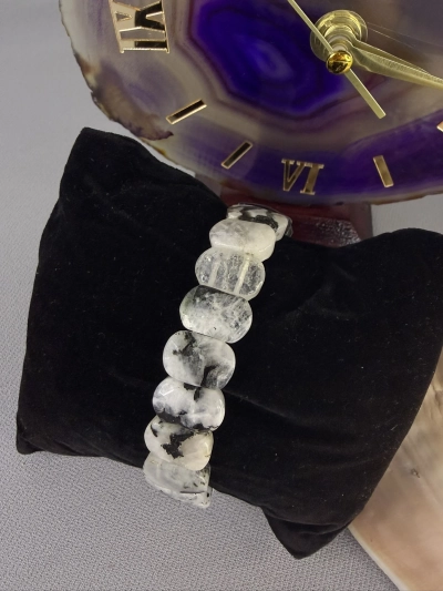 Aytaşı Doğal Taş Faset Kesim Rolex Bileklik 14*5 mm