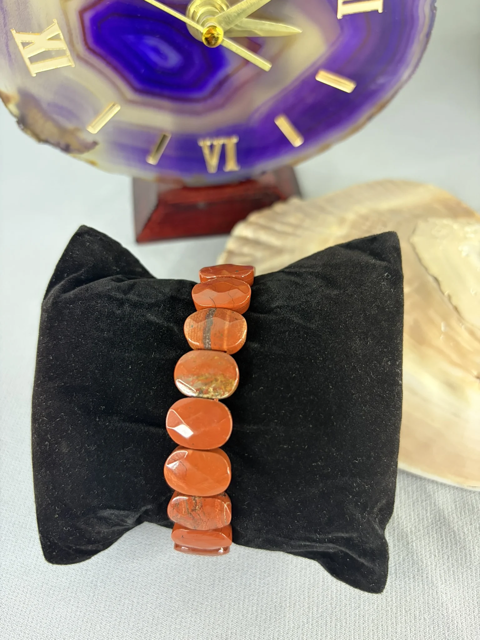 Jasper Doğal Taş Faset Kesim Rolex Bikelik 14*5 mm