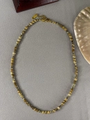 4 mm Jasper Doğal Taş Kolye Faset Kesim