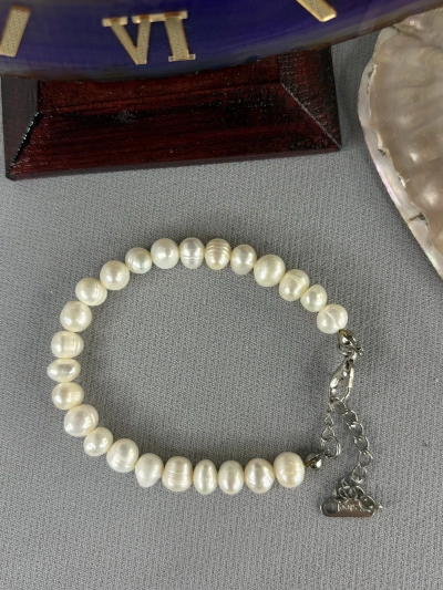6*6 mm İnci Bileklik