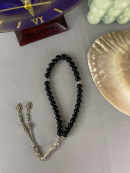 8 mm Obsidyen Doğal Taş Tesbih Küre Kesim